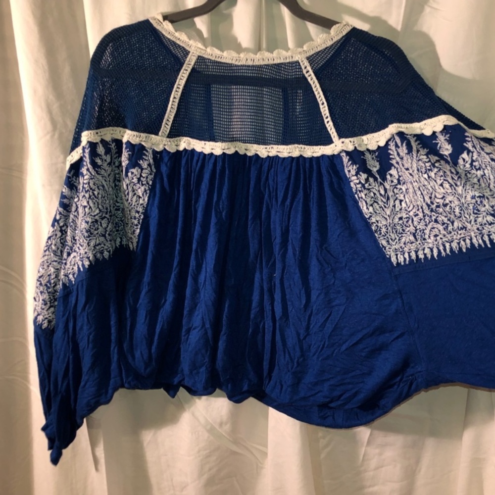 free people embroidered top